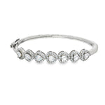Load image into Gallery viewer, Premium Heart 925 Sterling Silver Bracelet Kada for Women