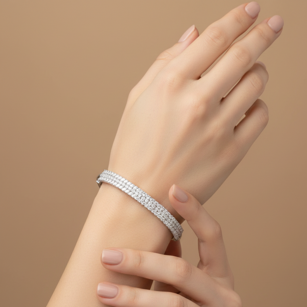 Eternal Marquise Bracelet Openable (Free Size)