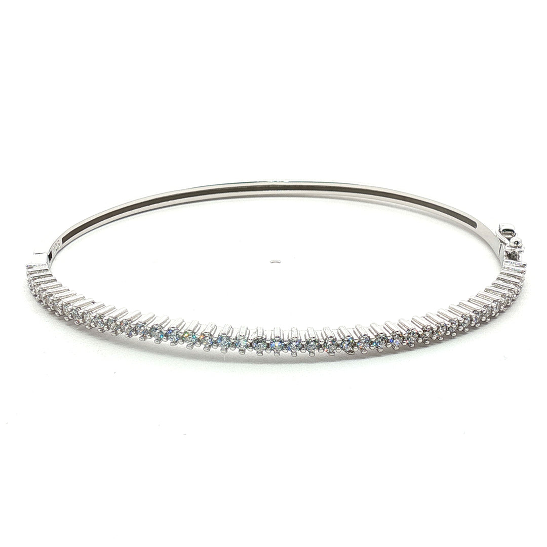 925 Sterling Silver Diamond Style Tennis Bracelet for Women