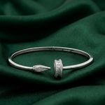 Load image into Gallery viewer, Luxury 925 Sterling Silver Women’s Designer Bracelet with Crystal Finish