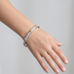 Load image into Gallery viewer, High-Quality 925 Sterling Silver Women’s Bracelet Premium Crystal Finish