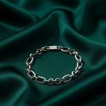 Load image into Gallery viewer, 925 Sterling Silver 7 Inch Men's Rope Bracelet