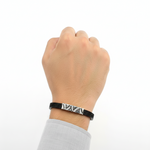 Load image into Gallery viewer, 925 Sterling Silver Belt Men's Rope Bracelet