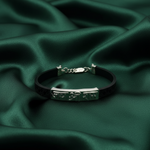 Load image into Gallery viewer, 925 Sterling Silver Jai Shree Ram Belt Men's Bracelet