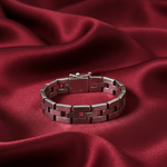 Load image into Gallery viewer, 925 Sterling Silver Pantera Type Link Men's Bracelet