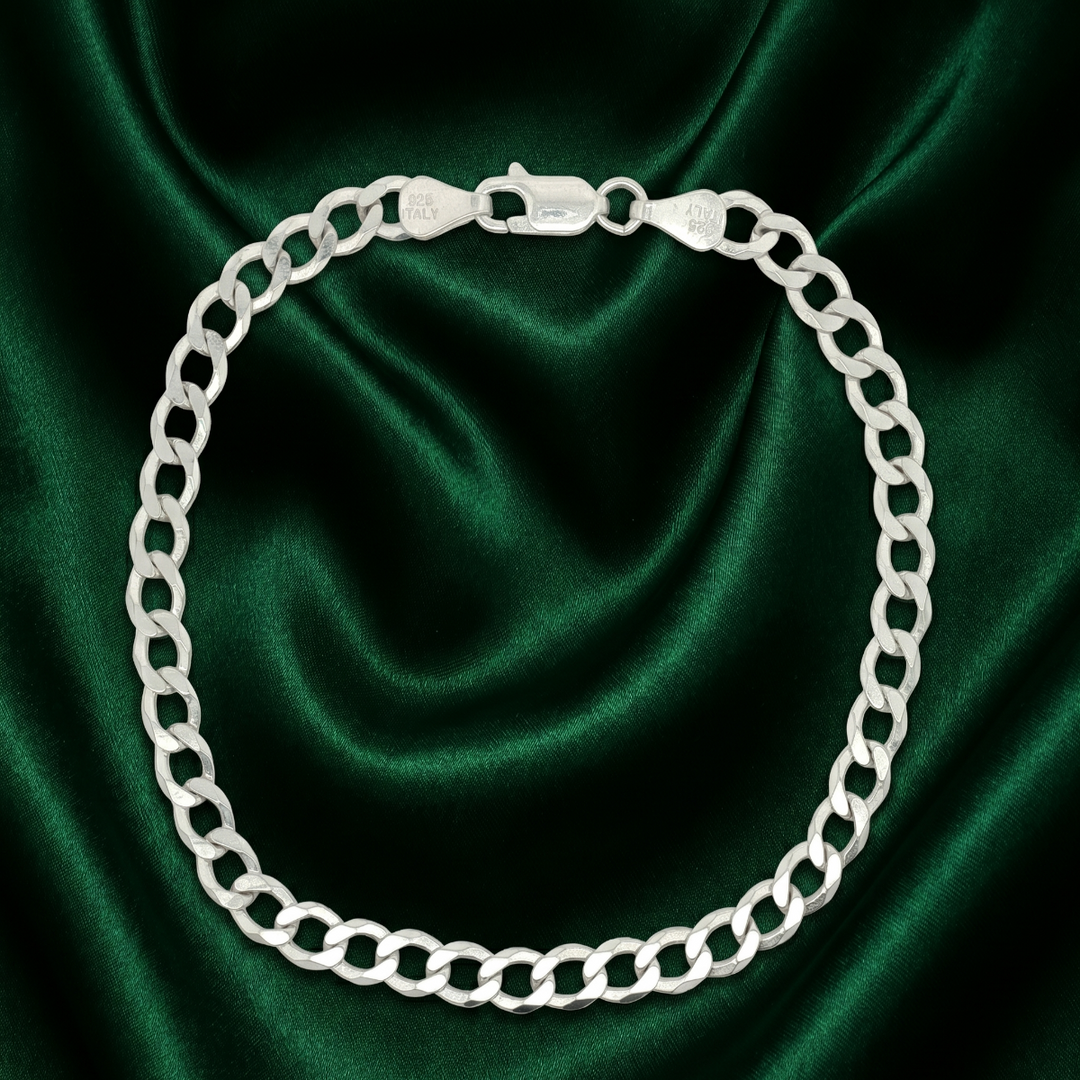 925 Silver Handcrafted Ethnic Bracelet for Men