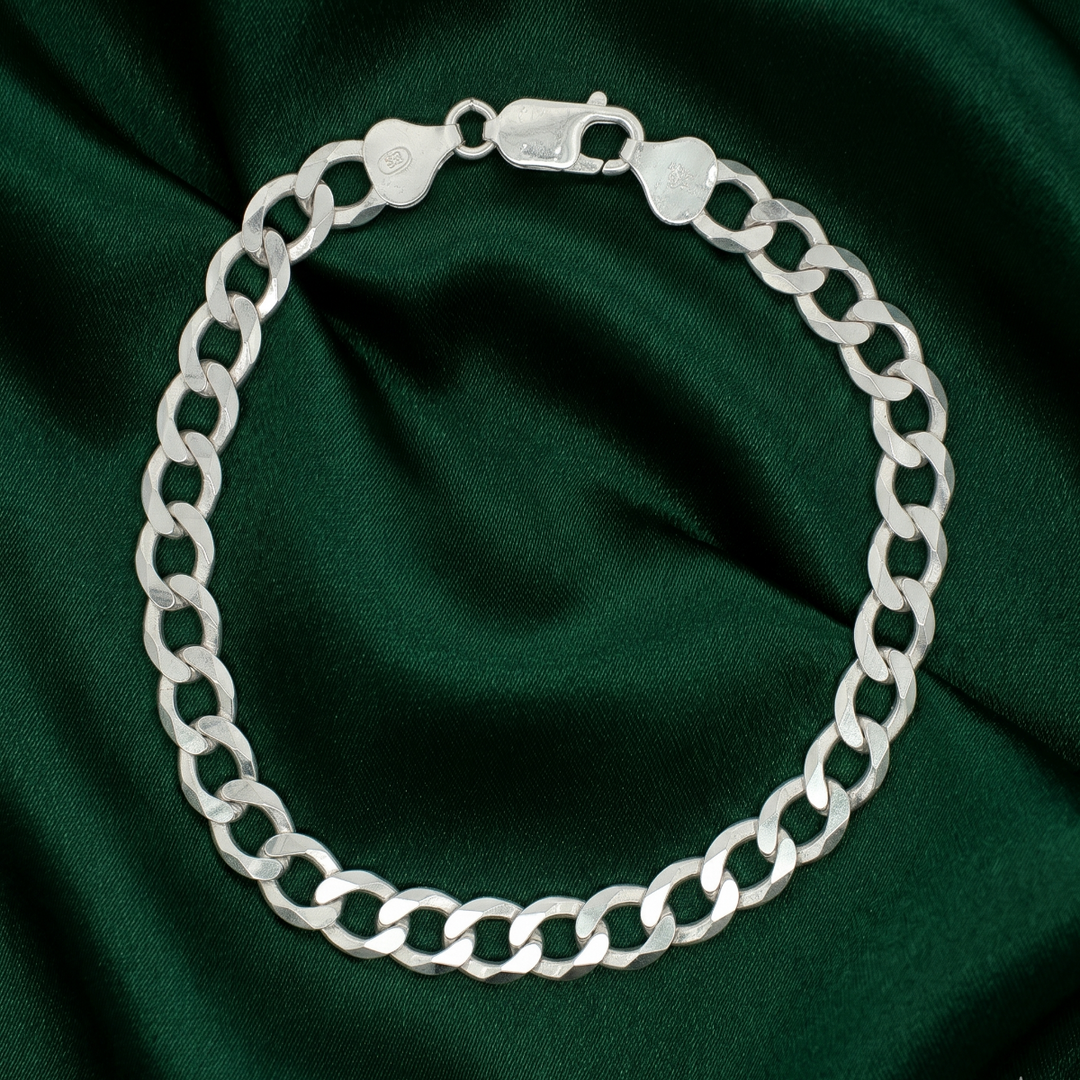 Luxury 925 Silver Ethnic Designer Bracelet for Men