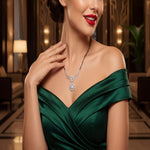 Load image into Gallery viewer, Flower Mangalsutra in 925 Sterling Silver Rhodium Plated 17 inches