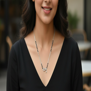 Avanyam Mangalsutra in 925 Sterling Silver 17 inches +1 inch adjustable