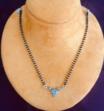 Load image into Gallery viewer, Mangalsutra in 925 Sterling Silver Rhodium Plated 17 inches
