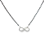 Load image into Gallery viewer, Elegant 925 Silver Antique Infinity Diamond Mangalsutra