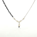 Load image into Gallery viewer, Pearl Mangalsutra in 925 Sterling Silver Rhodium Plated 17 inches