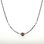 Load image into Gallery viewer, Pearl Mangalsutra in 925 Sterling Silver Rhodium Plated 20 inches