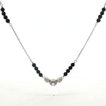 Load image into Gallery viewer, Luxury 925 Silver Mangalsutra with Antique Diamond Design