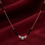 Load image into Gallery viewer, Luxury 925 Silver Mangalsutra with Antique Diamond Design