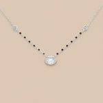 Load image into Gallery viewer, Stylish Mangalsutra in 925 Sterling Silver Rhodium Plated 9 inches
