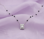 Load image into Gallery viewer, Stylish Mangalsutra in 925 Sterling Silver Rhodium Plated 9 inches
