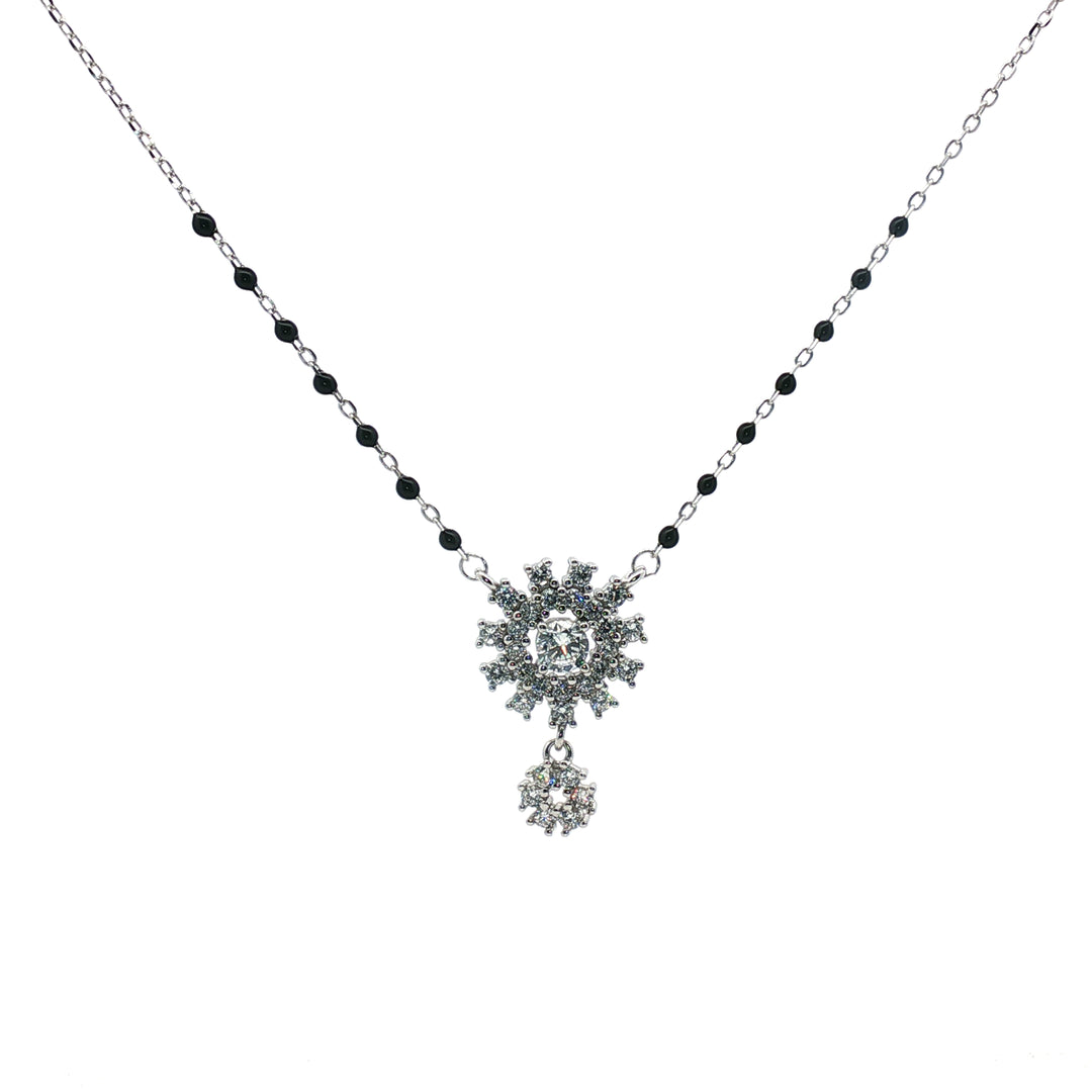 Designer 925 Sterling Silver Suhaag Mangalsutra for Daily Wear