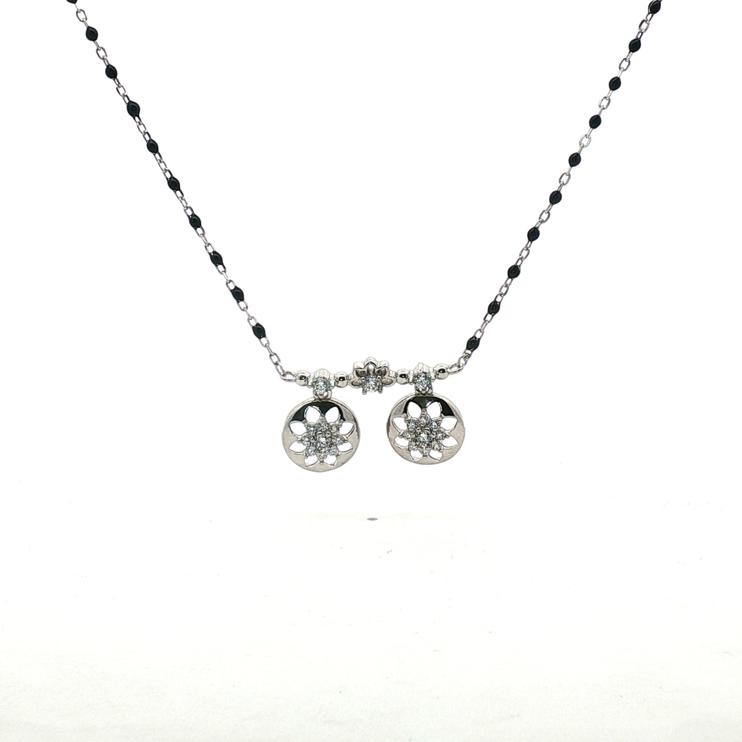 Elegant 925 Silver Antique Mangalsutra Perfect Traditional Look