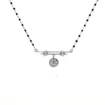 Load image into Gallery viewer, Designer 925 Sterling Silver Classic Diamond Mangalsutra