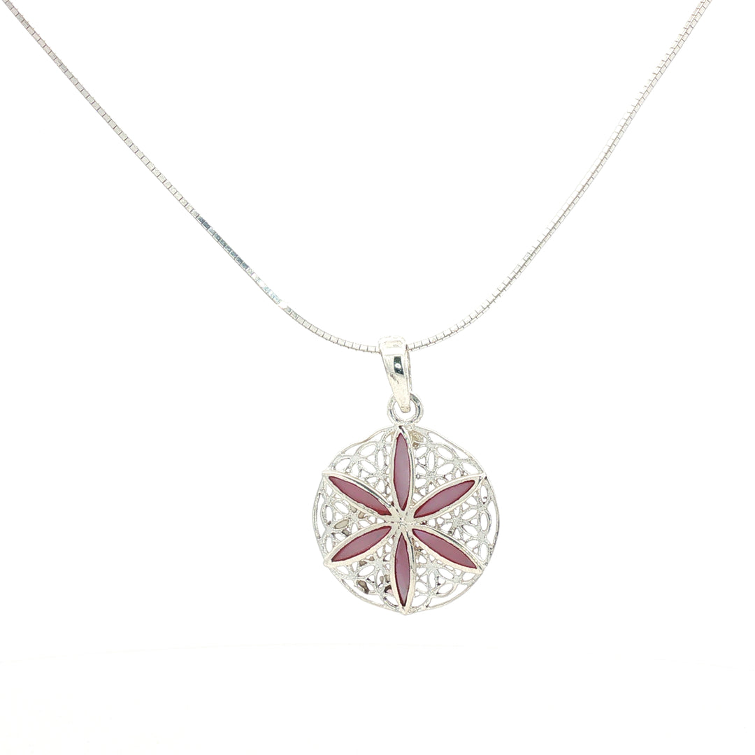 Elegant Yuva 925 Sterling Silver Pendant with Chain