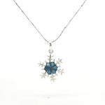 Load image into Gallery viewer, Elegant Yuva Pendant with 925 Silver Chain