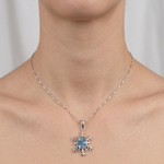 Load image into Gallery viewer, Elegant Yuva Pendant with 925 Silver Chain