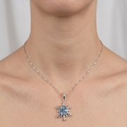 Elegant Yuva Pendant with 925 Silver Chain