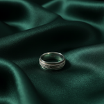 Load image into Gallery viewer, Eternity Band 925 Sterling Silver Men's Ring