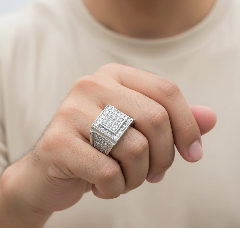 Zeus Limitless 925 Sterling Silver Men's Ring