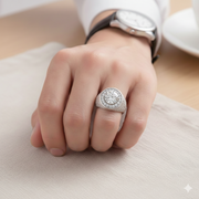 Apollo 925 Sterling Silver Men's Ring