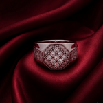 Load image into Gallery viewer, Triad Celtic 3 Tone 925 Sterling Silver Men's Ring