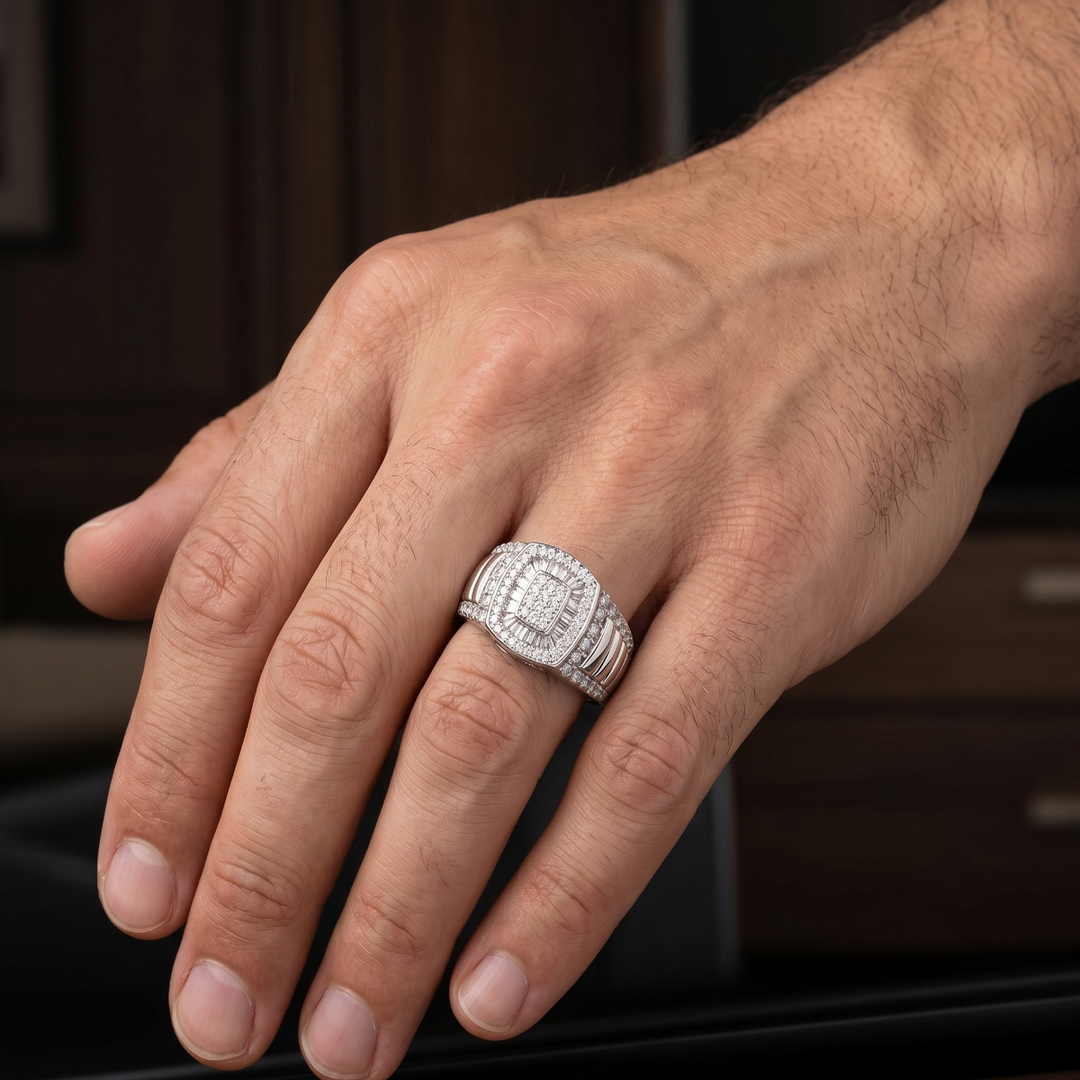 925 Silver Designer Ring for Men