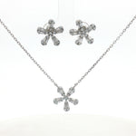 Load image into Gallery viewer, Premium 925 Silver Necklace &amp; Earrings Set for Women