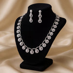 Load image into Gallery viewer, Elegant 925 Sterling Silver Necklace &amp; Earring Set