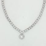 Load image into Gallery viewer, Premium 925 Silver Necklace &amp; Earrings Set for Women