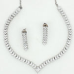Load image into Gallery viewer, Premium 925 Silver Necklace &amp; Earrings Set for Women