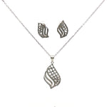 Load image into Gallery viewer, Premium 925 Silver Necklace &amp; Earrings Set for Women