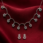 Load image into Gallery viewer, Premium 925 Silver Necklace &amp; Earrings Set for Women