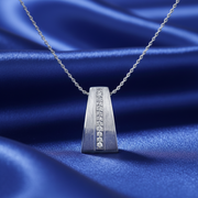 Mahogany 925 Sterling Silver Pendant with chain  (Chain length 18 inches)