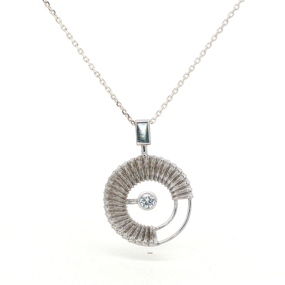 Premium Yuva 925 Sterling Silver Pendant with Silver Chain