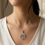 Load image into Gallery viewer, Premium Yuva 925 Sterling Silver Pendant with Silver Chain
