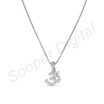 Load image into Gallery viewer, Om 925 Sterling Silver Pendent with Chain ( 16 Inches )
