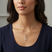 Yuva @ 925 Silver Pendant with Chain