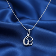 Yuva Manthan 925 Sterling Silver Pendant with chain  (Chain length 18 inches)