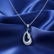 Yuva Mrignaini Sterling Silver Pendant with chain (Chain Length 18 inches)