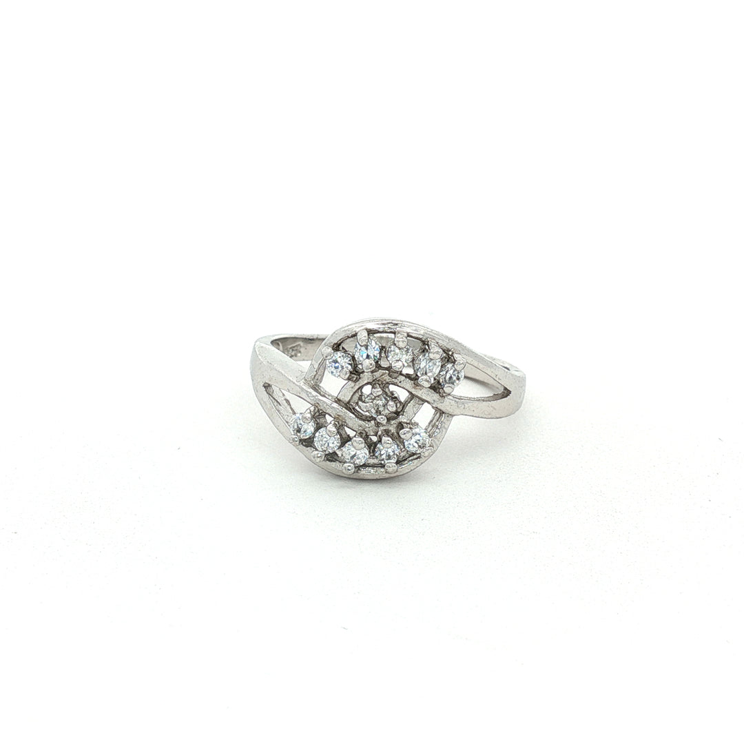 Smriti Illusion 925 Sterling Silver Ring