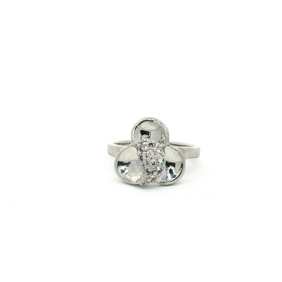 925 Sterling Silver Women’s Moissanite Diamond Daily Wear Ring