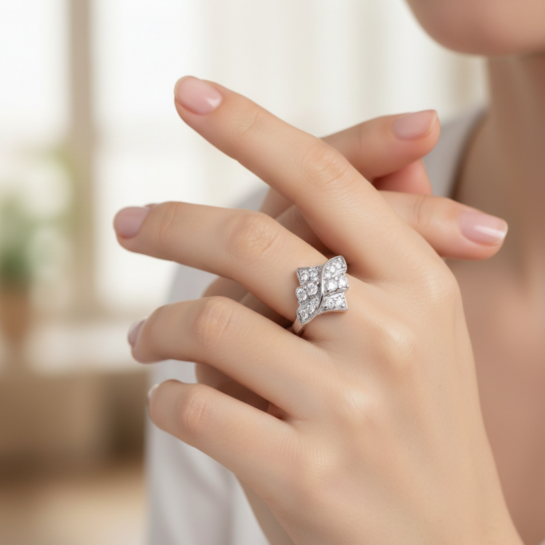 Avanthi Triyam 925 Sterling Silver Ring