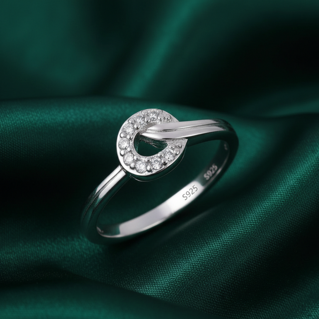 Omni Circle 925 Sterling Silver Ring